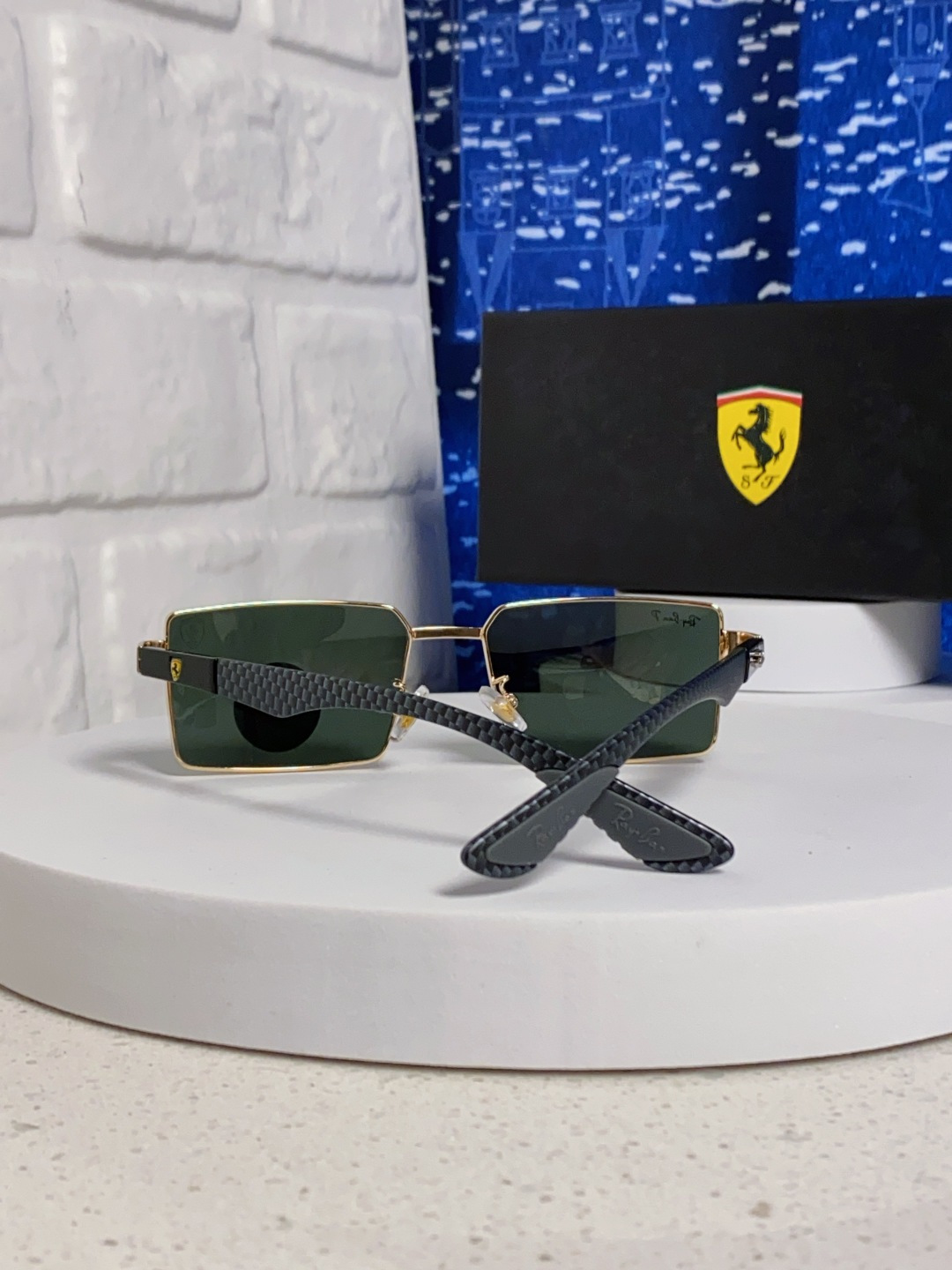 Rayban雷朋法拉利 2025新款明星同款太阳镜男士墨镜跨境时尚偏光镜男女防晒开车驾驶眼镜 男女通用 