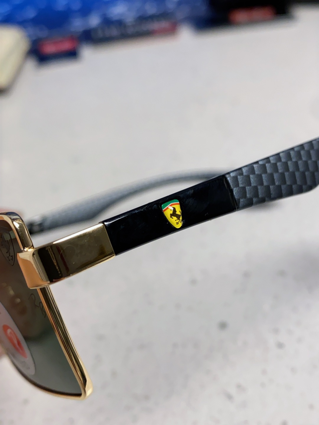 Rayban雷朋法拉利 2025新款明星同款太阳镜男士墨镜跨境时尚偏光镜男女防晒开车驾驶眼镜 男女通用 