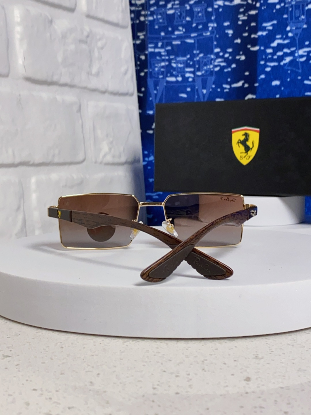 Rayban雷朋法拉利 2025新款明星同款太阳镜男士墨镜跨境时尚偏光镜男女防晒开车驾驶眼镜 男女通用 