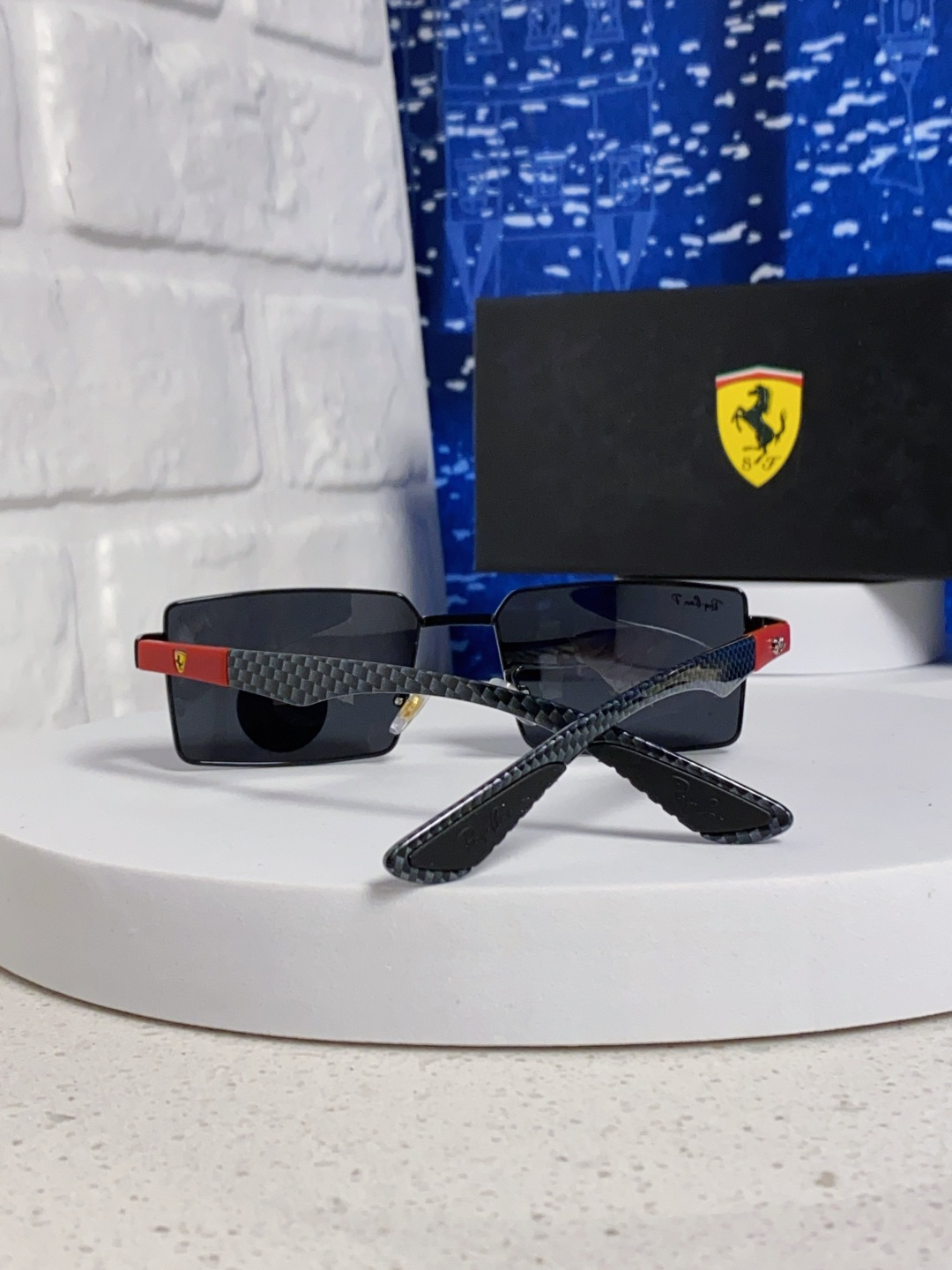 Rayban雷朋法拉利 2025新款明星同款太阳镜男士墨镜跨境时尚偏光镜男女防晒开车驾驶眼镜 男女通用 