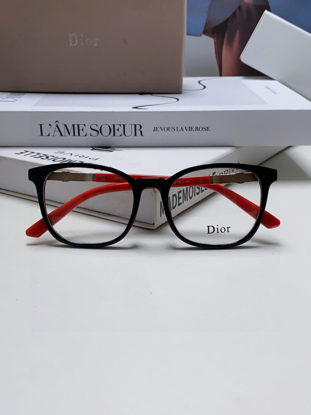 Dior迪奥 2025新款方框复古文艺男女近视眼镜框架平光 光学镜片