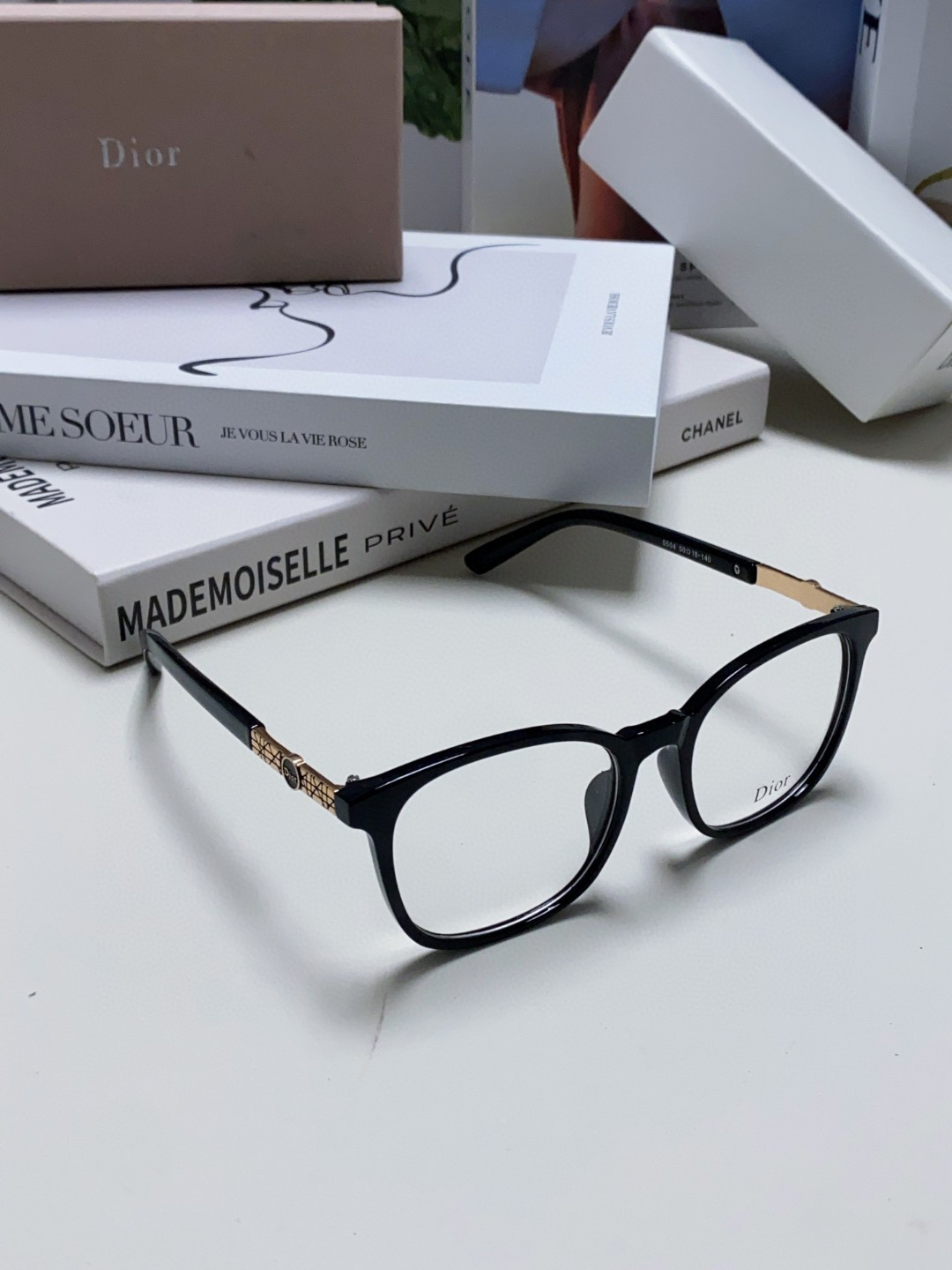 Dior迪奥 2025新款方框复古文艺男女近视眼镜框架平光 光学镜片