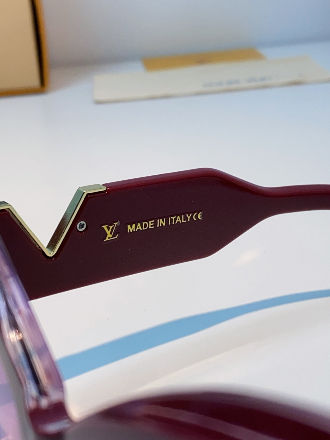 LOUIS VUITTON 路易威登 欧美复古大框蝶形缺口爱心太阳眼镜男女圆脸显瘦嘻哈蹦迪朋克墨镜 女士