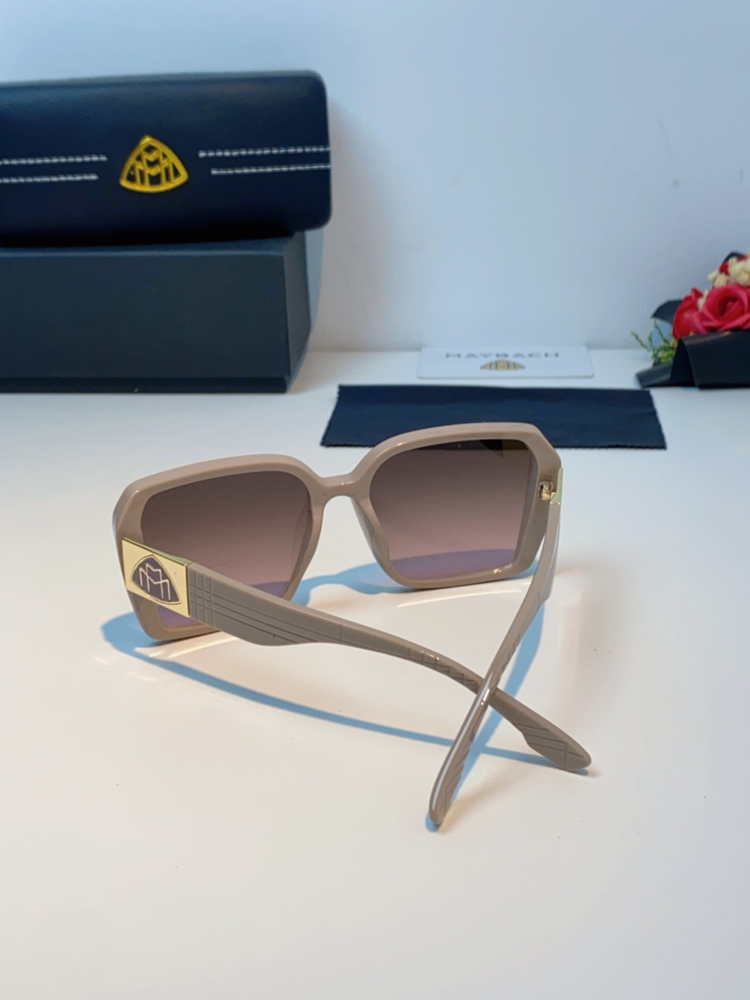 Maybach迈巴赫 赵露思同款太阳镜女墨镜眼镜 小方框太阳镜女士