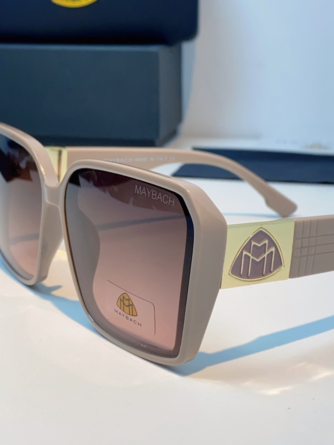 Maybach迈巴赫 赵露思同款太阳镜女墨镜眼镜 小方框太阳镜女士