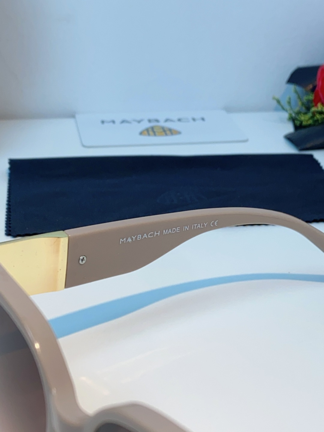 Maybach迈巴赫 赵露思同款太阳镜女墨镜眼镜 小方框太阳镜女士