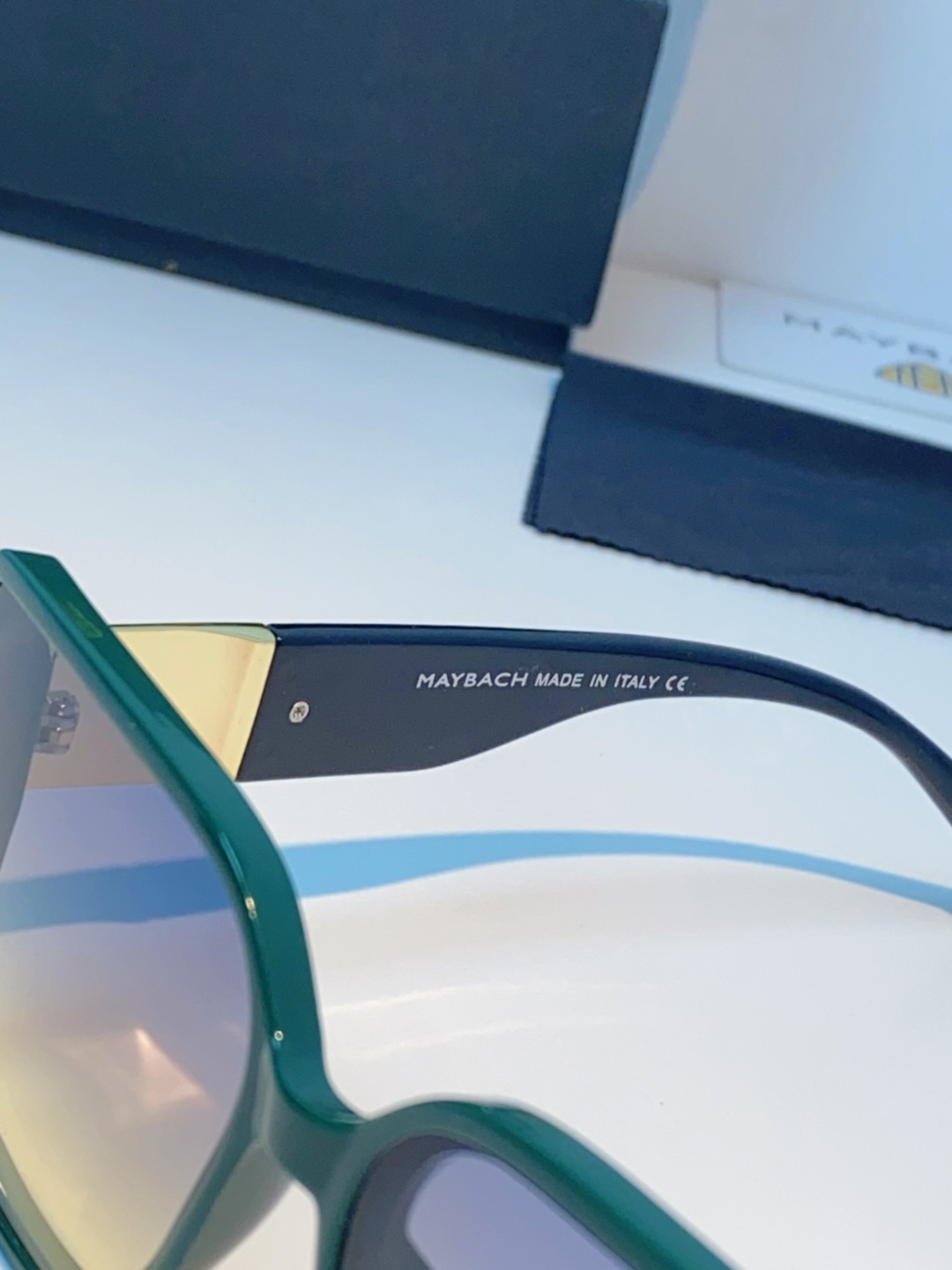 Maybach迈巴赫 赵露思同款太阳镜女墨镜眼镜 小方框太阳镜女士