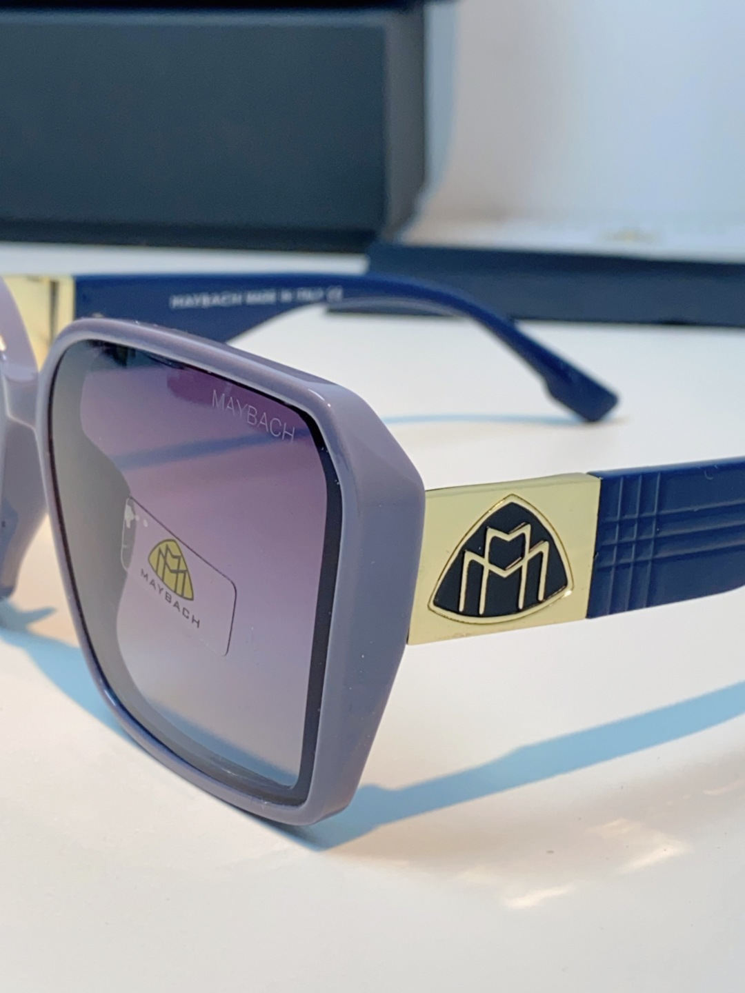 Maybach迈巴赫 赵露思同款太阳镜女墨镜眼镜 小方框太阳镜女士