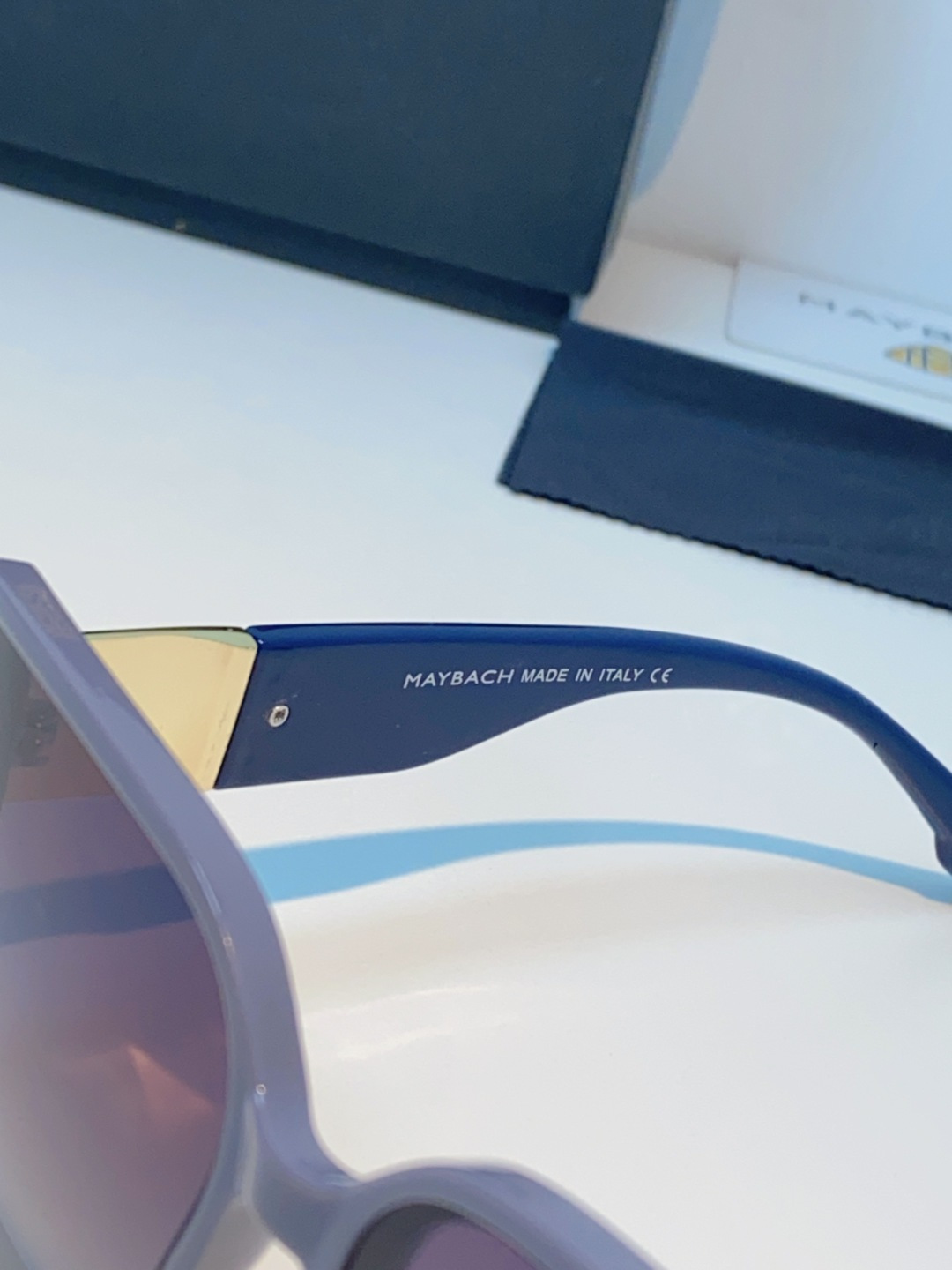 Maybach迈巴赫 赵露思同款太阳镜女墨镜眼镜 小方框太阳镜女士