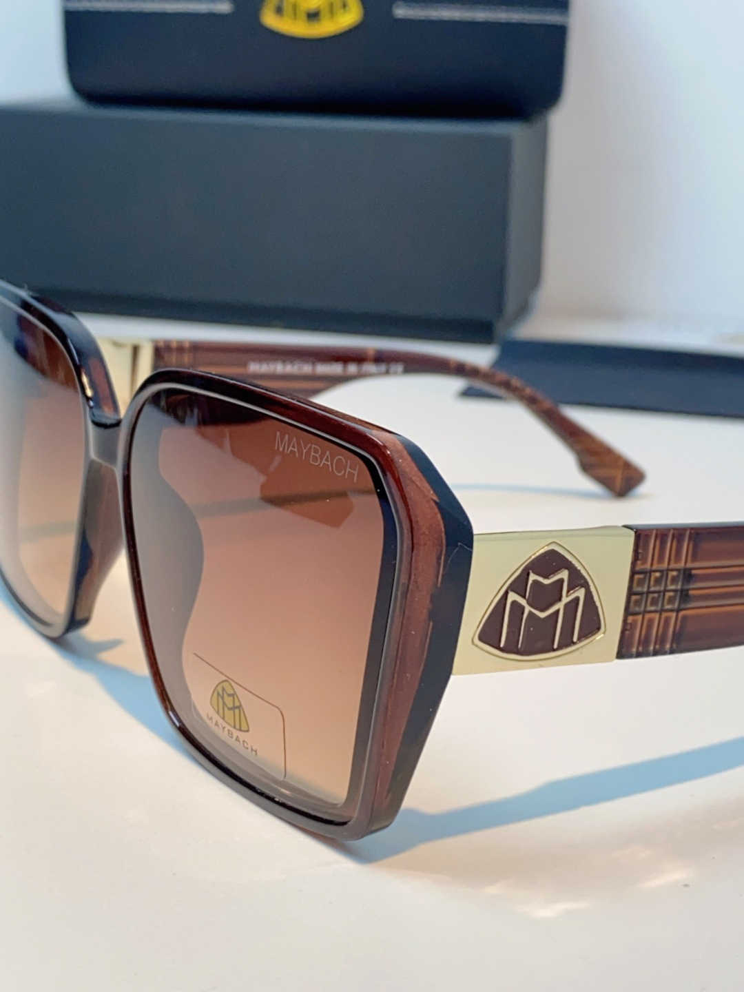 Maybach迈巴赫 赵露思同款太阳镜女墨镜眼镜 小方框太阳镜女士