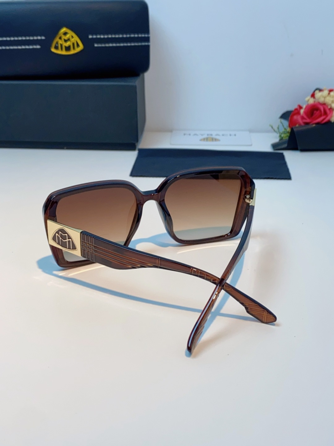 Maybach迈巴赫 赵露思同款太阳镜女墨镜眼镜 小方框太阳镜女士