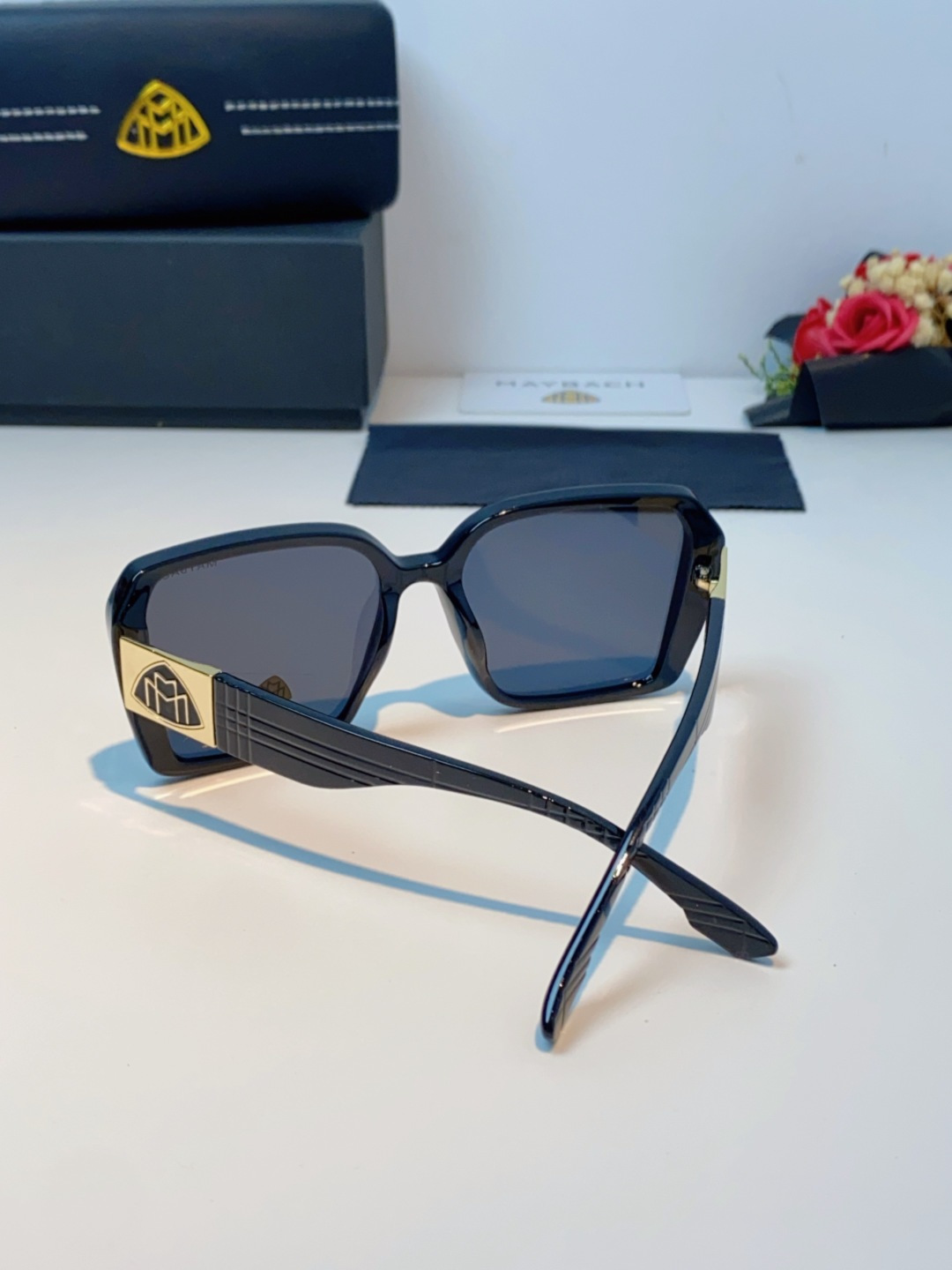 Maybach迈巴赫 赵露思同款太阳镜女墨镜眼镜 小方框太阳镜女士