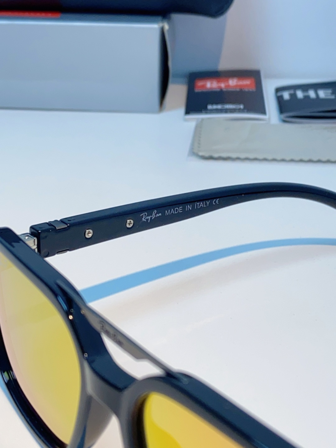 RayBan雷朋 2025新款男女复古夜视偏光太阳镜女韩版ins时尚方形墨镜开车遮阳防紫外线 RB897