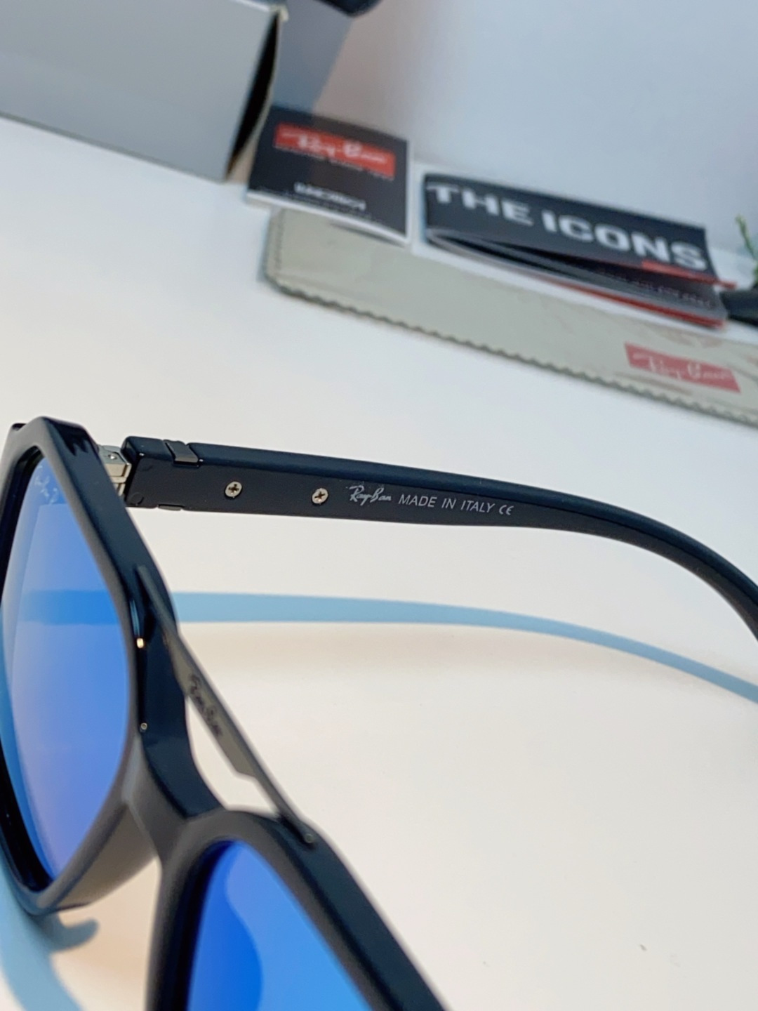 RayBan雷朋 2025新款男女复古夜视偏光太阳镜女韩版ins时尚方形墨镜开车遮阳防紫外线 RB897