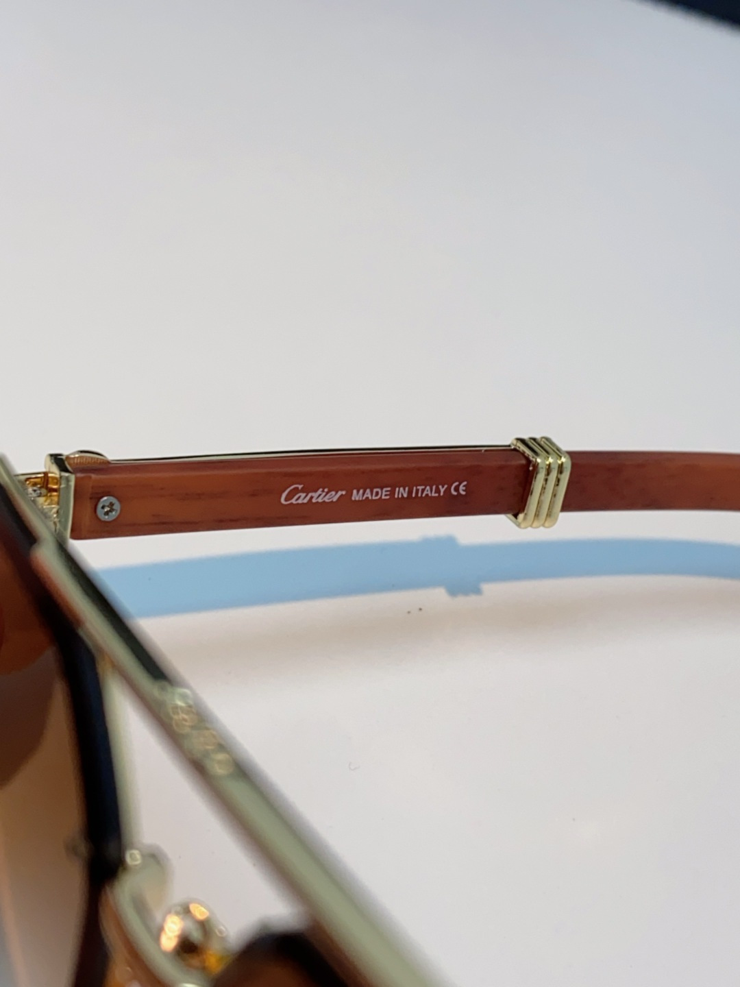 Cartier卡地亚 2025复古 双梁近视墨镜防紫外线大脸大框太阳镜开车 男士墨镜 茶色