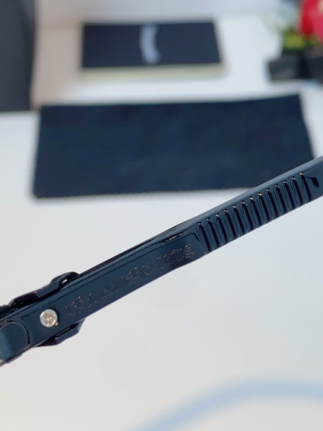 Chrome Hearts克罗心 2026新眼镜渐变偏光太阳镜男双梁飞行员大框时尚遮阳无框男士墨镜