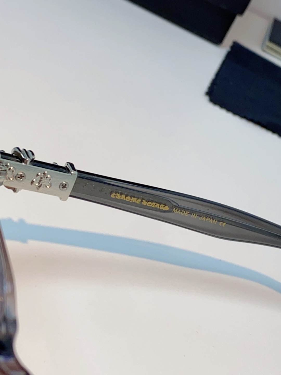 Chrome Hearts克罗心 2025新款时尚潮款方框防蓝光平光镜复古大框男女士眼镜近视镜架 男女通