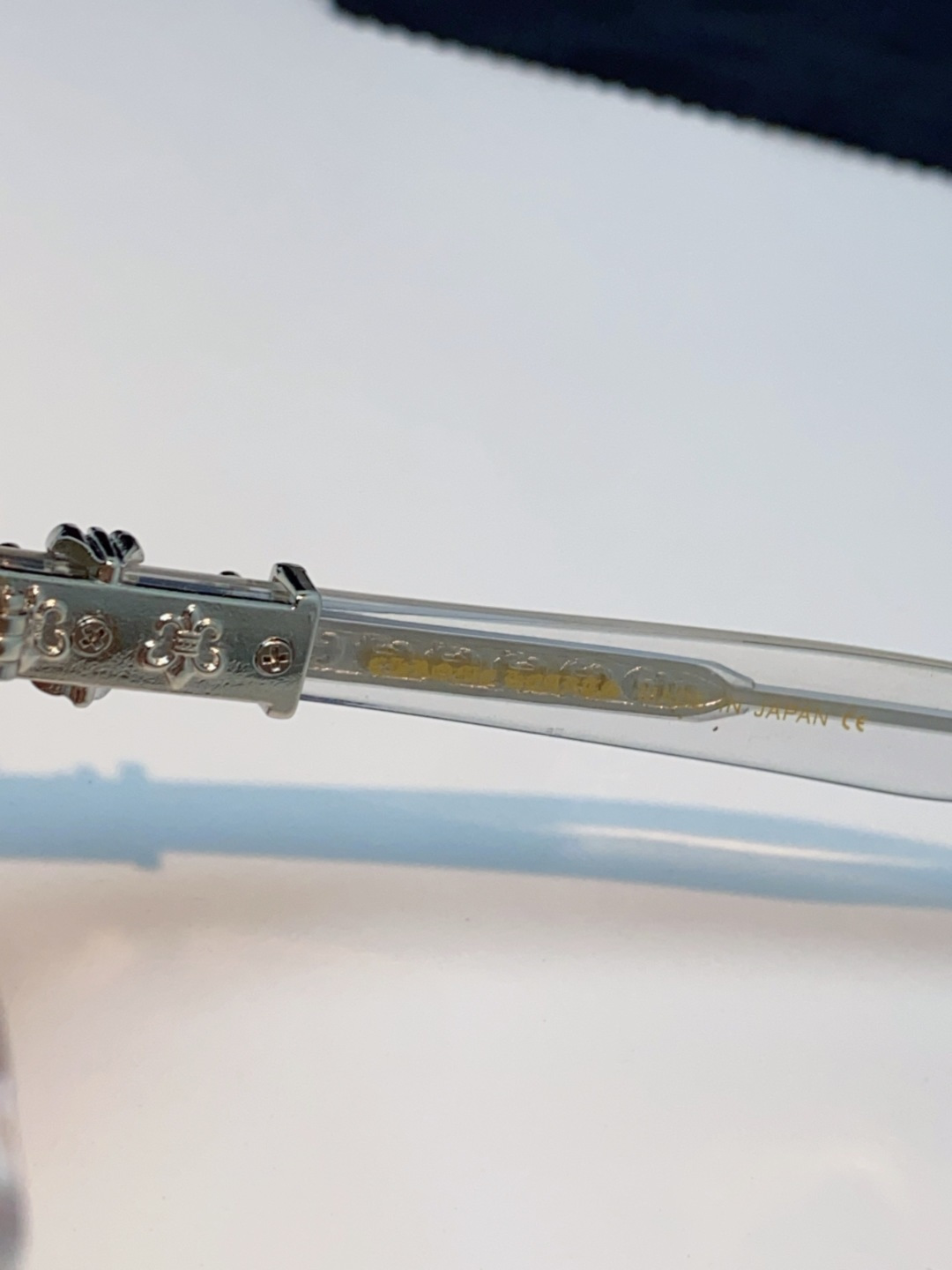 Chrome Hearts克罗心 2025新款时尚潮款方框防蓝光平光镜复古大框男女士眼镜近视镜架 男女通