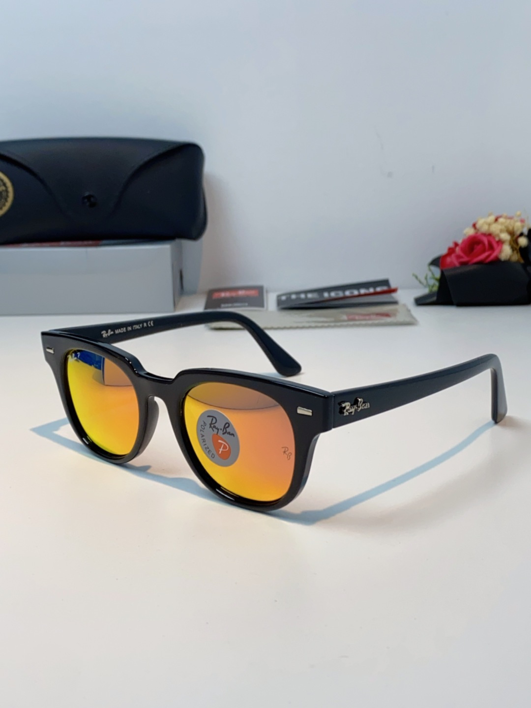 RayBan雷朋 太阳镜 2025新款潮流开车出游方形遮阳墨镜 时尚偏光镜片 男女通用 RB2193P 