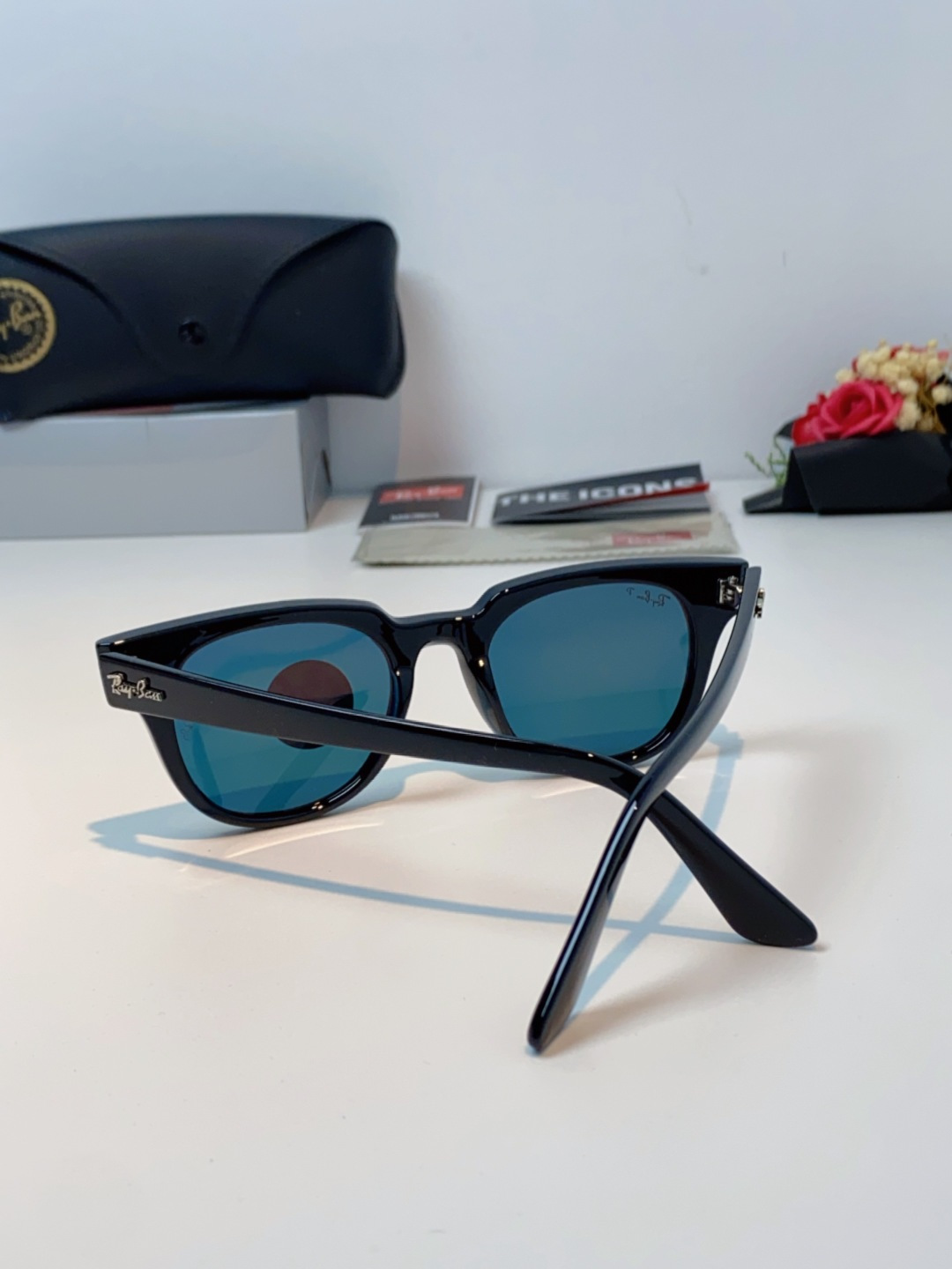 RayBan雷朋 太阳镜 2025新款潮流开车出游方形遮阳墨镜 时尚偏光镜片 男女通用 RB2193P 