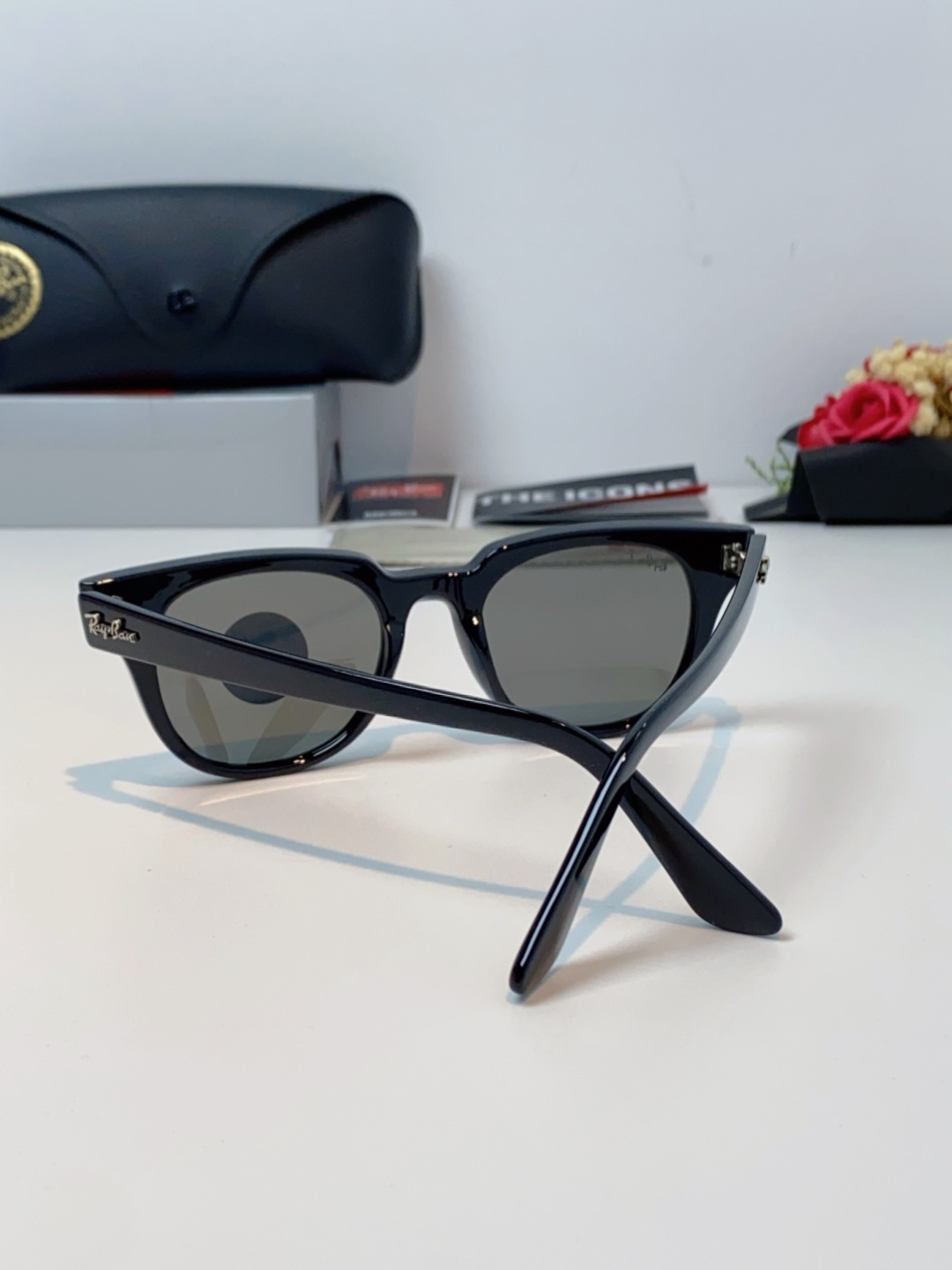 RayBan雷朋 太阳镜 2025新款潮流开车出游方形遮阳墨镜 时尚偏光镜片 男女通用 RB2193P 