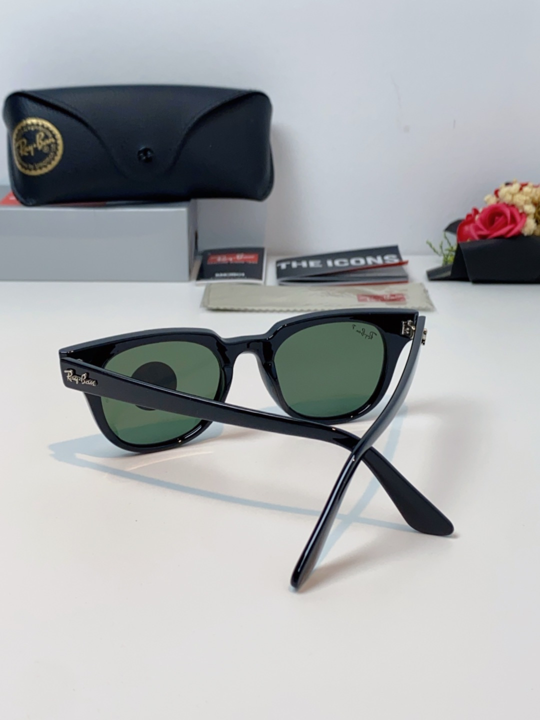 RayBan雷朋 太阳镜 2025新款潮流开车出游方形遮阳墨镜 时尚偏光镜片 男女通用 RB2193P 