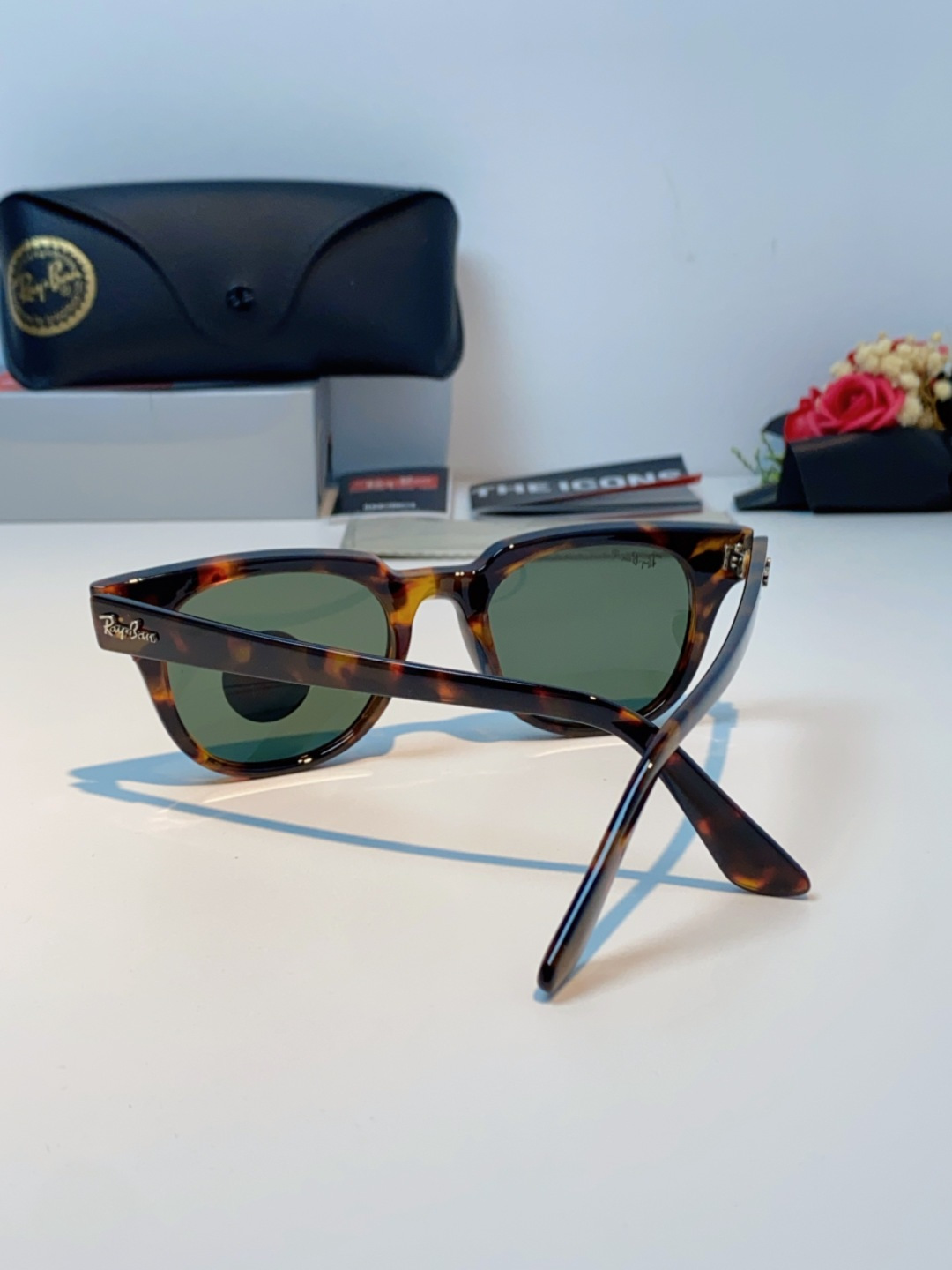 RayBan雷朋 太阳镜 2025新款潮流开车出游方形遮阳墨镜 时尚偏光镜片 男女通用 RB2193P 