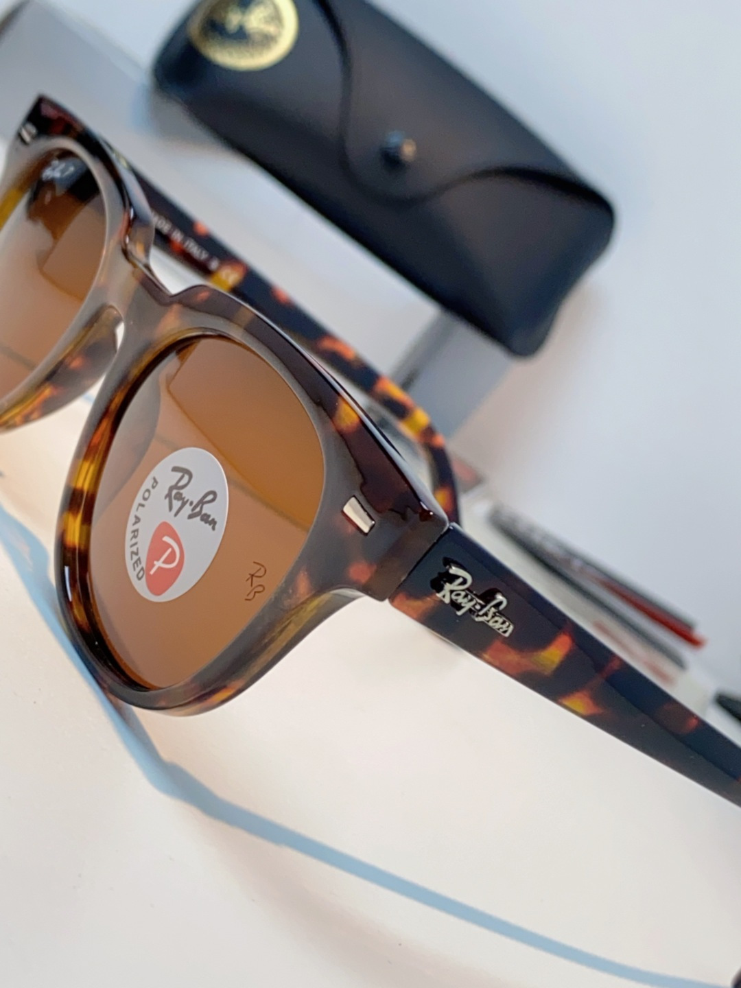 RayBan雷朋 太阳镜 2025新款潮流开车出游方形遮阳墨镜 时尚偏光镜片 男女通用 RB2193P 