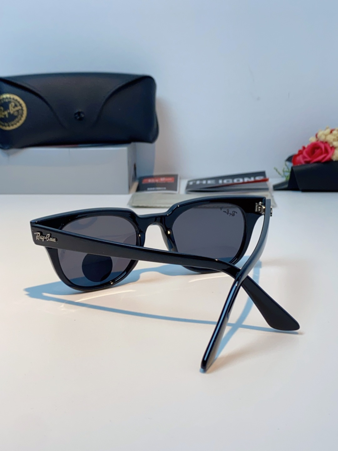 RayBan雷朋 太阳镜 2025新款潮流开车出游方形遮阳墨镜 时尚偏光镜片 男女通用 RB2193P 