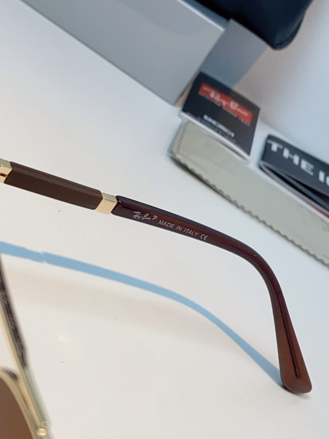 Rayban雷朋 2025新款飞行员男女通用开车驾驶偏光墨镜高级感蛤蟆镜太阳镜 RB58517 Size