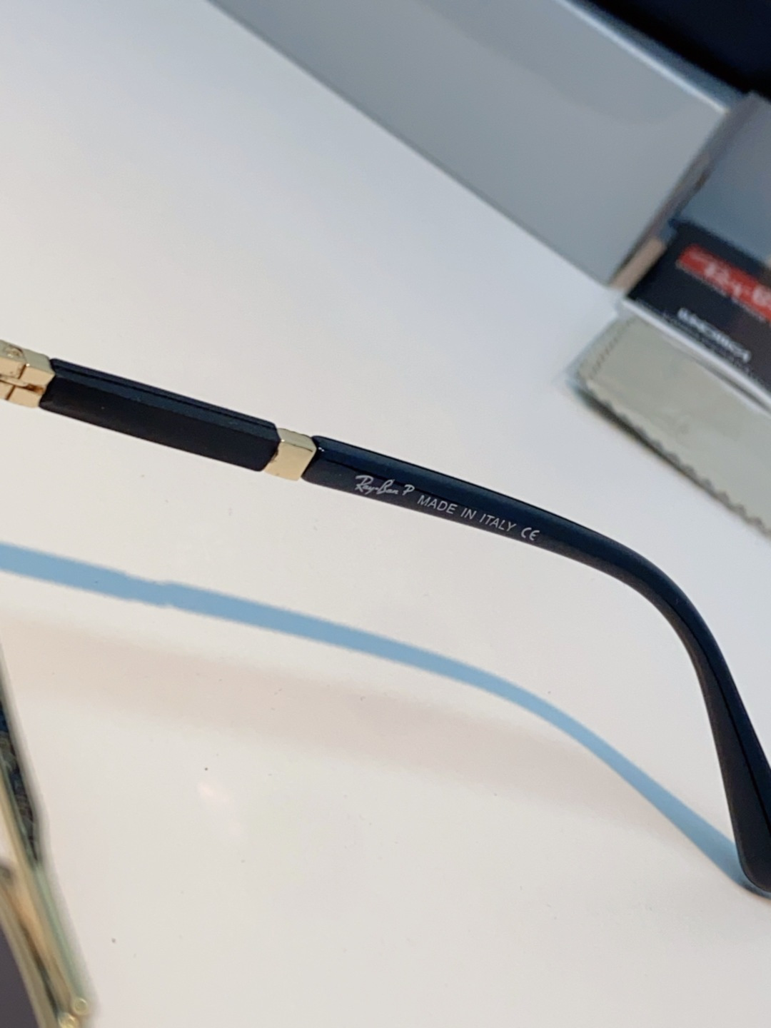 Rayban雷朋 2025新款飞行员男女通用开车驾驶偏光墨镜高级感蛤蟆镜太阳镜 RB58517 Size