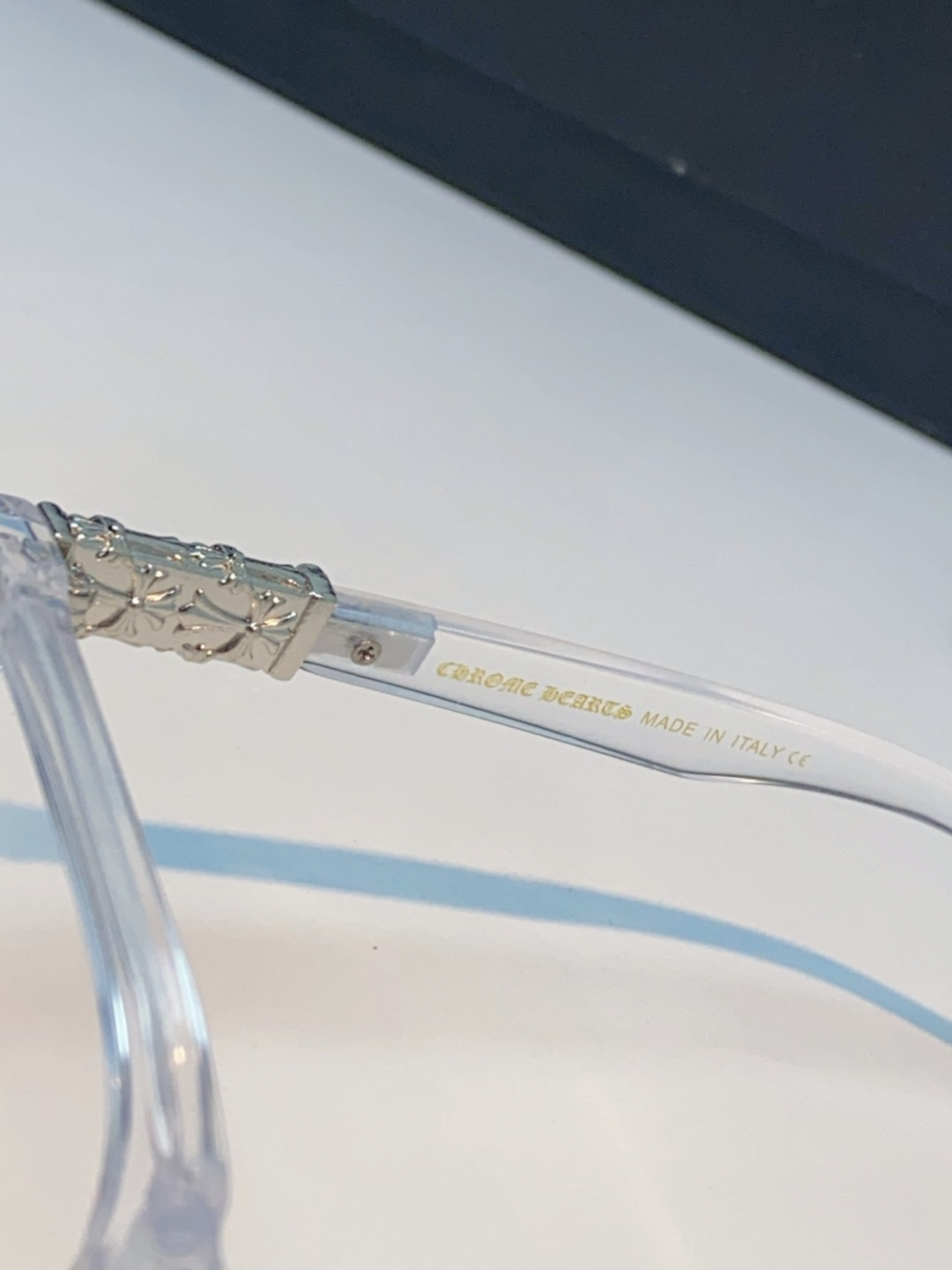 Chrome Hearts克罗心 2025新款经典十字花徽标平光镜眼镜框光学镜架男女近视眼镜