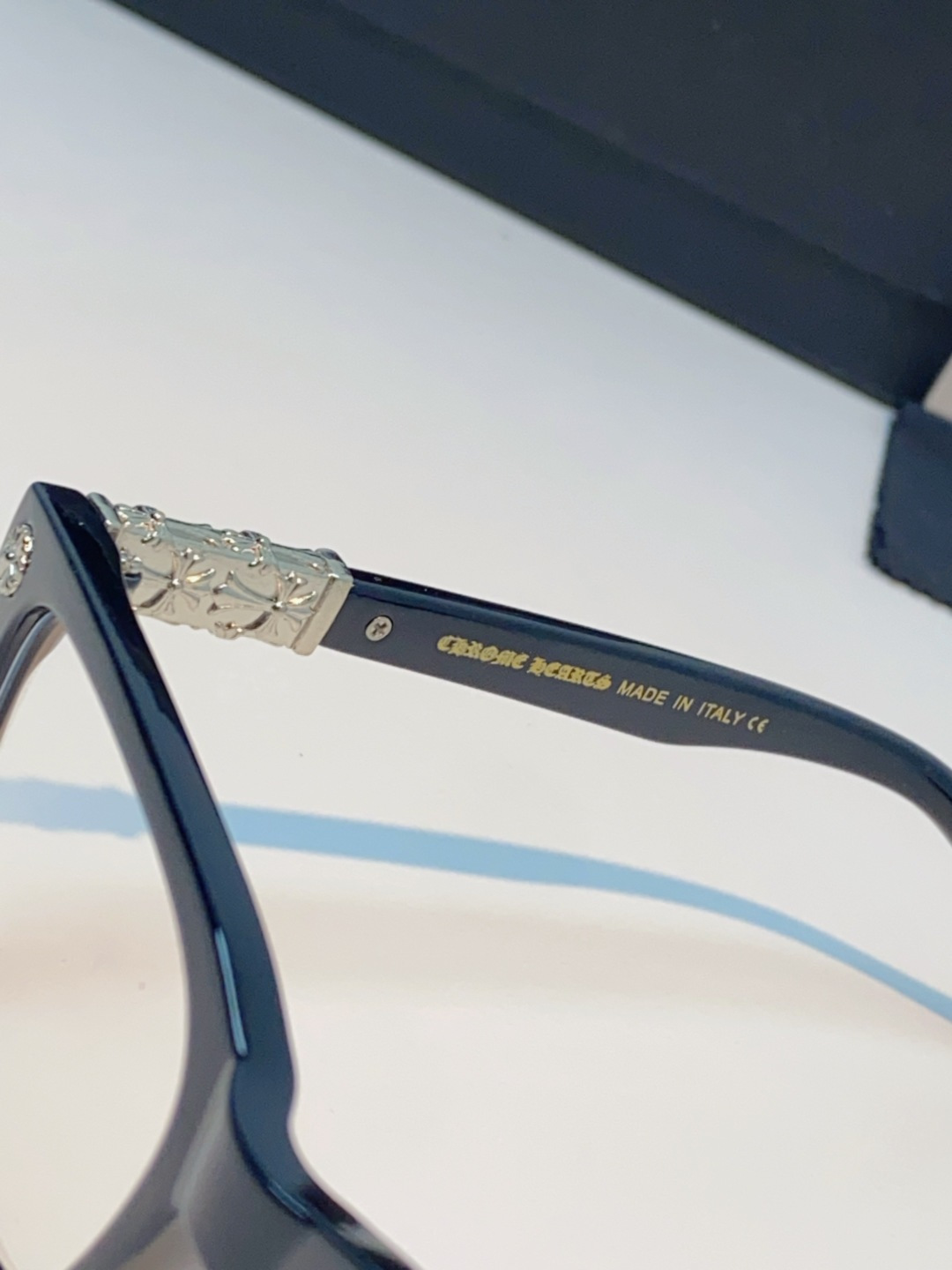 Chrome Hearts克罗心 2025新款经典十字花徽标平光镜眼镜框光学镜架男女近视眼镜