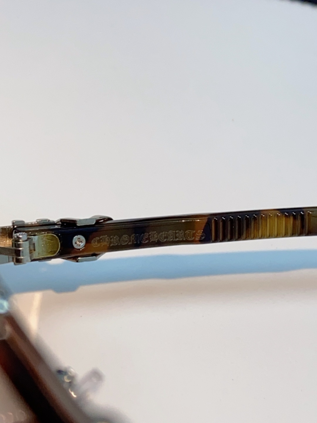 Chrome Hearts克罗心 2025新款高级遮阳无框方框太阳镜男款飞行员时尚大脸墨镜女开车旅行