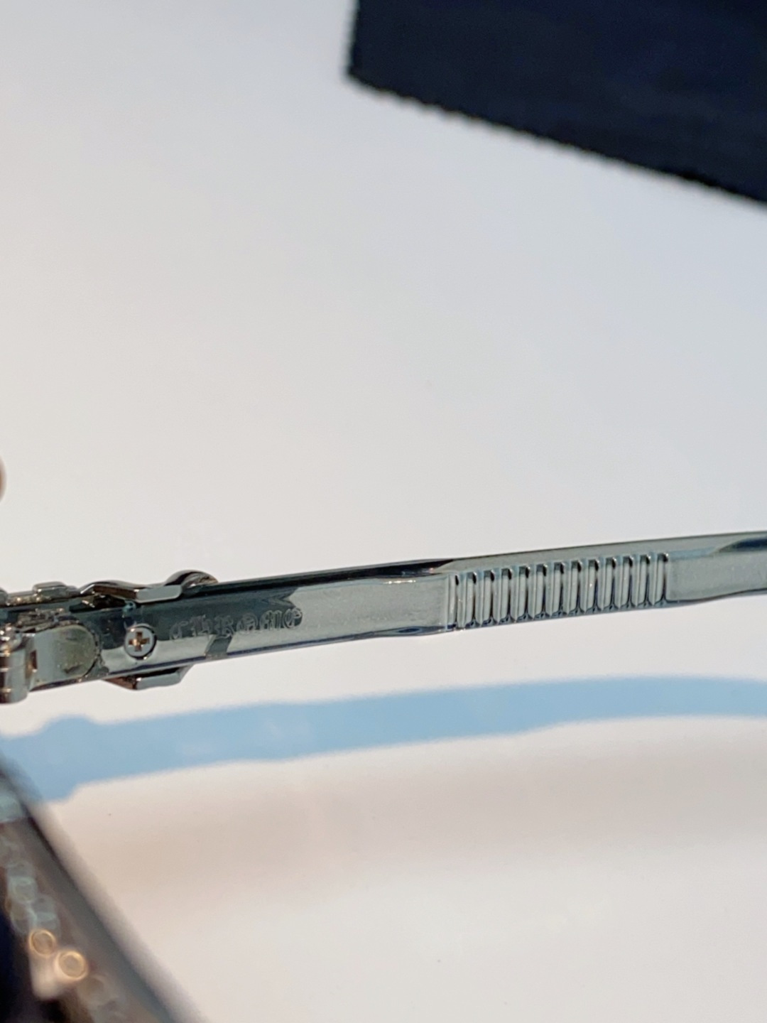 Chrome Hearts克罗心 2025新款高级遮阳无框方框太阳镜男款飞行员时尚大脸墨镜女开车旅行