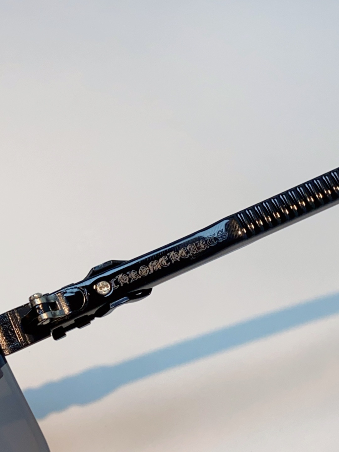 Chrome Hearts克罗心 2025新款高级遮阳无框方框太阳镜男款飞行员时尚大脸墨镜女开车旅行