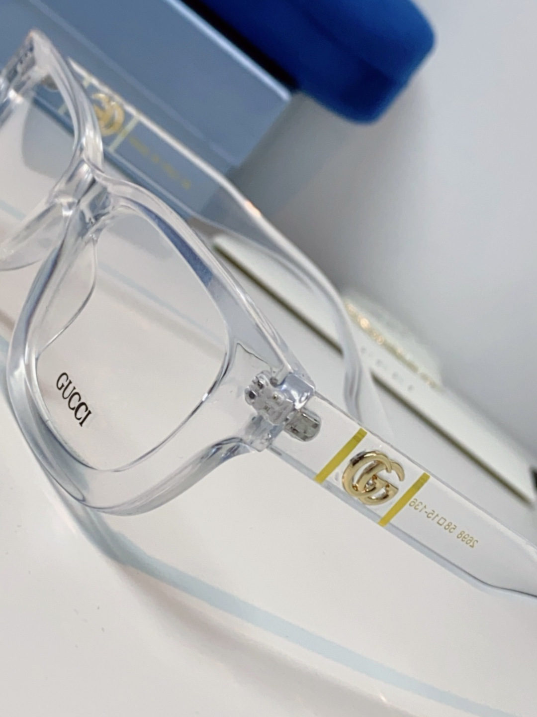 Gucci古奇 2025新款墨镜女时尚方框太阳眼镜 网红街拍男女通用