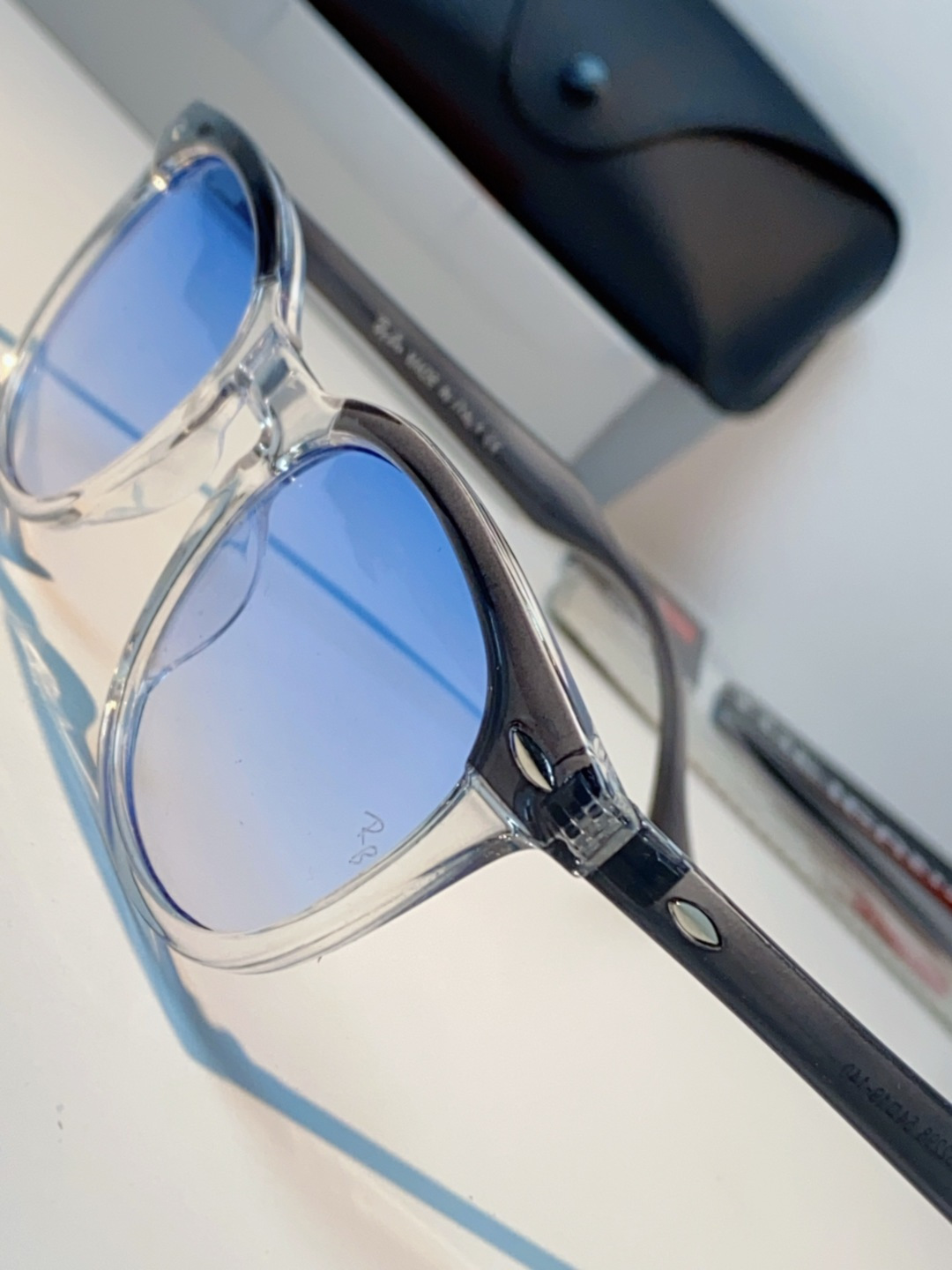 RayBan雷朋 2025新款日系街头潮酷小框男士太阳镜可配近视港风复古小众穿搭墨镜 RB2298 si