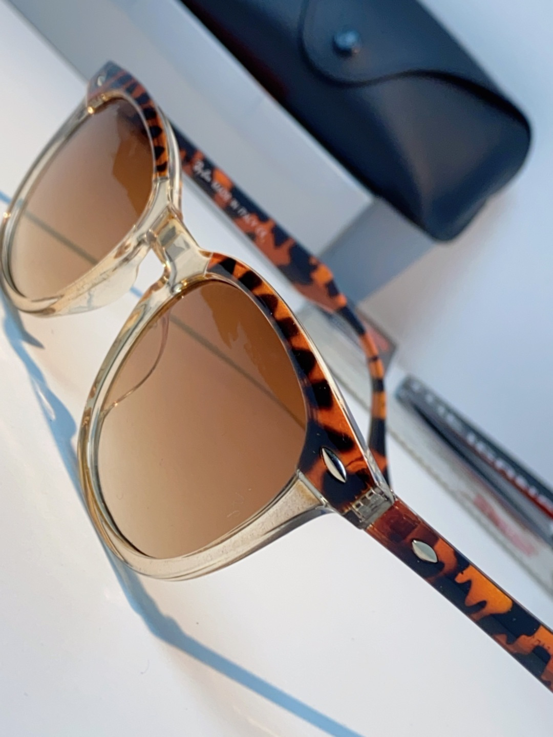 RayBan雷朋 2025新款日系街头潮酷小框男士太阳镜可配近视港风复古小众穿搭墨镜 RB2298 si