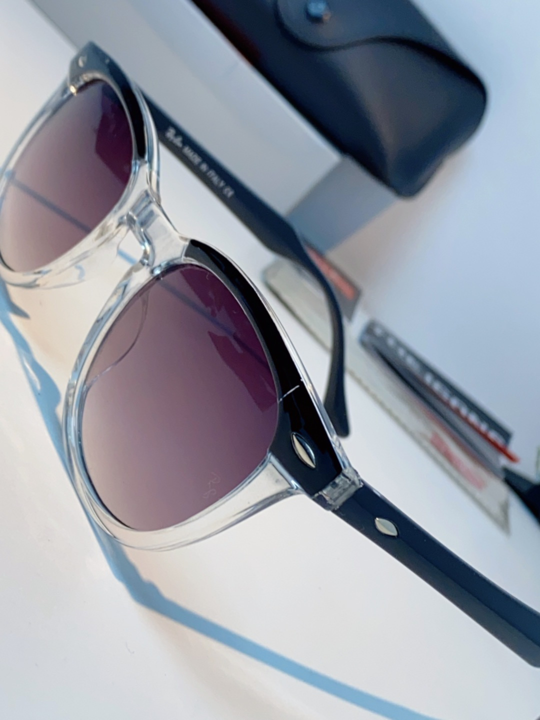 RayBan雷朋 2025新款日系街头潮酷小框男士太阳镜可配近视港风复古小众穿搭墨镜 RB2298 si