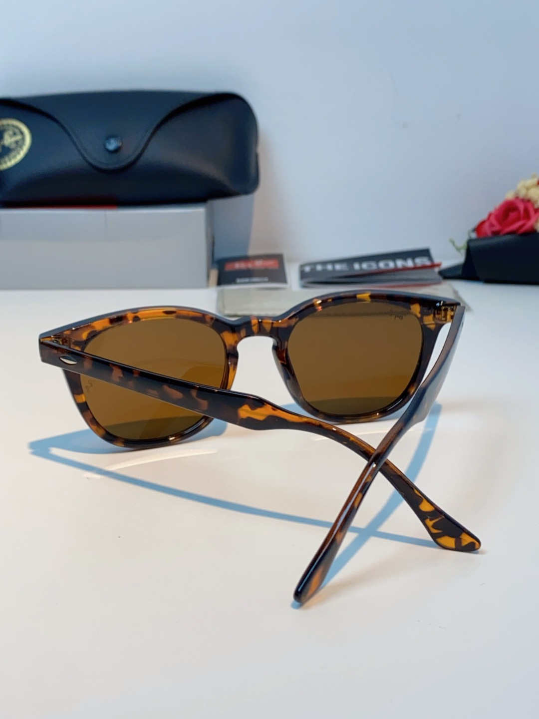 RayBan雷朋 2025新款日系街头潮酷小框男士太阳镜可配近视港风复古小众穿搭墨镜 RB2298 si