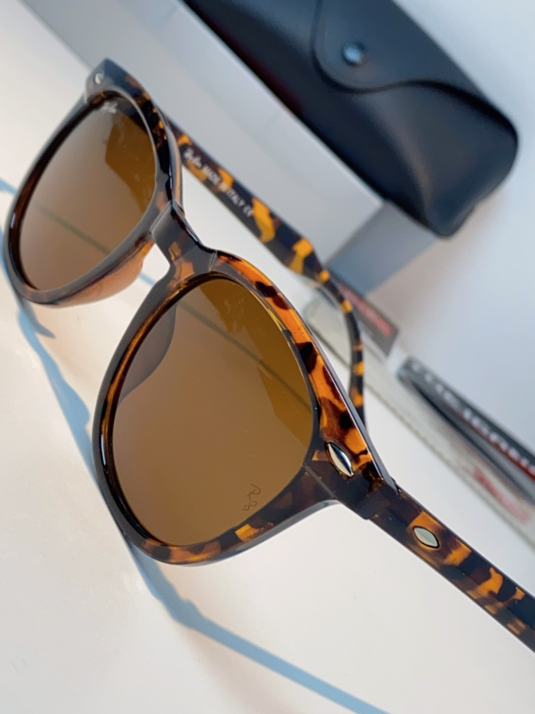 RayBan雷朋 2025新款日系街头潮酷小框男士太阳镜可配近视港风复古小众穿搭墨镜 RB2298 si