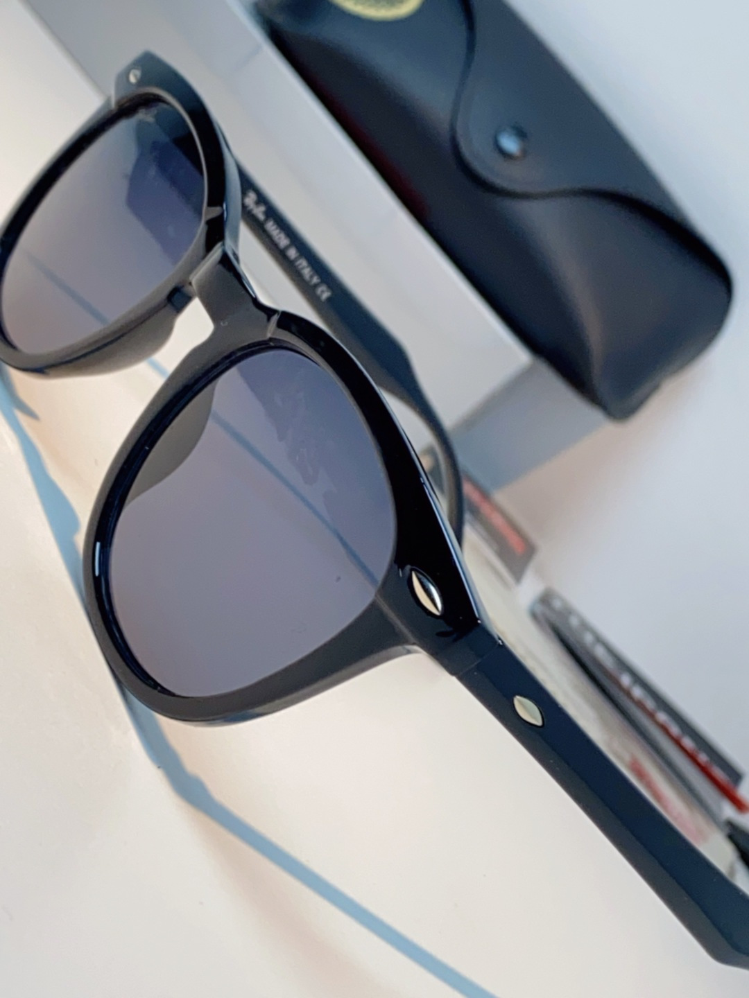 RayBan雷朋 2025新款日系街头潮酷小框男士太阳镜可配近视港风复古小众穿搭墨镜 RB2298 si