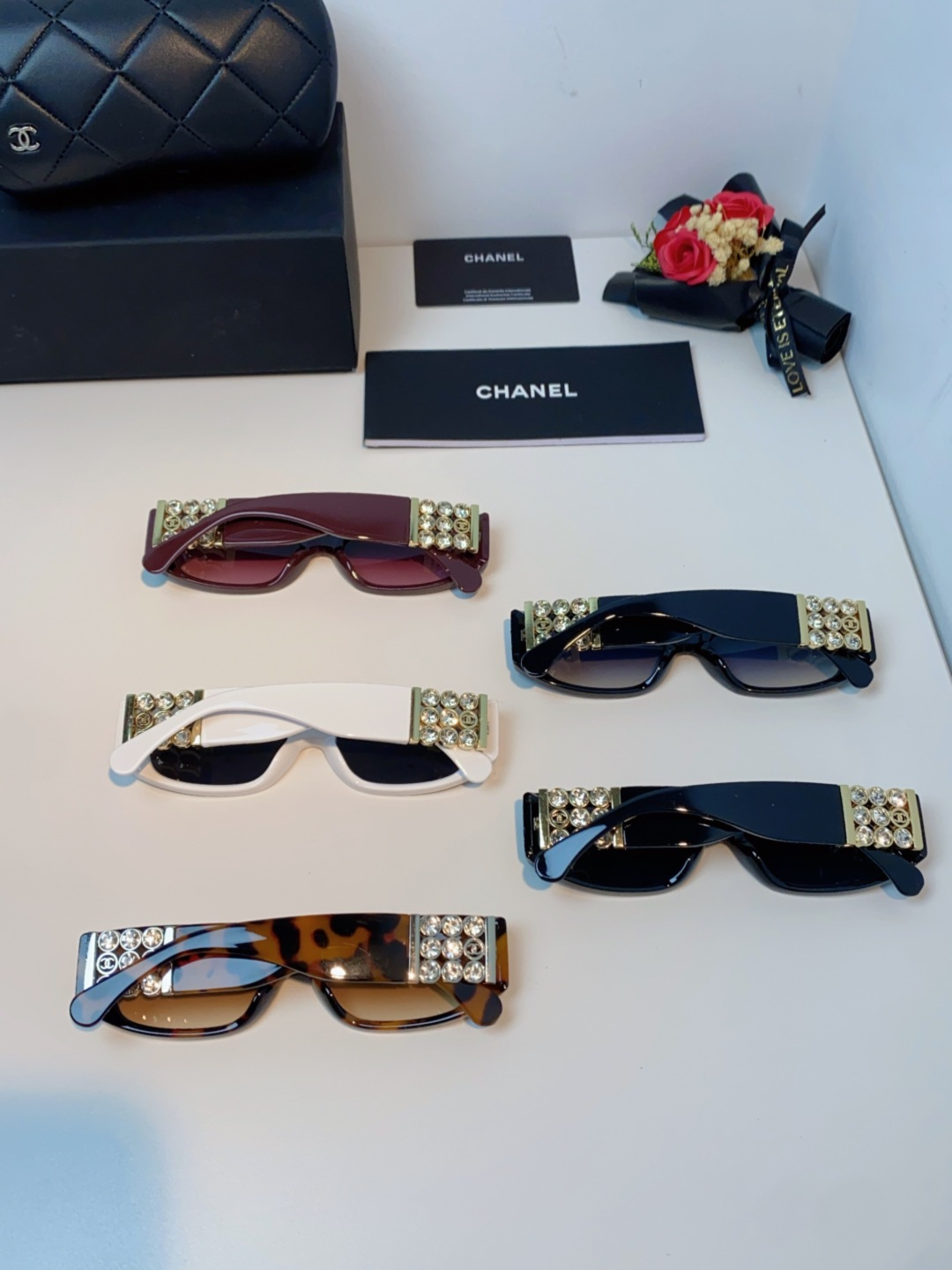 Chanel香奈儿 2025新款转运珠镜腿个性墨镜男女遮阳防晒太阳眼镜方圆长脸显瘦