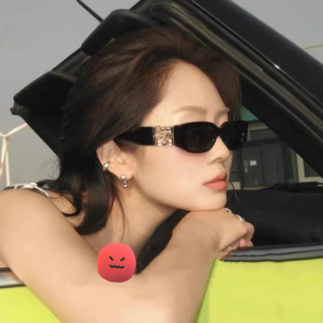 Chanel香奈儿 2025新款转运珠镜腿个性墨镜男女遮阳防晒太阳眼镜方圆长脸显瘦