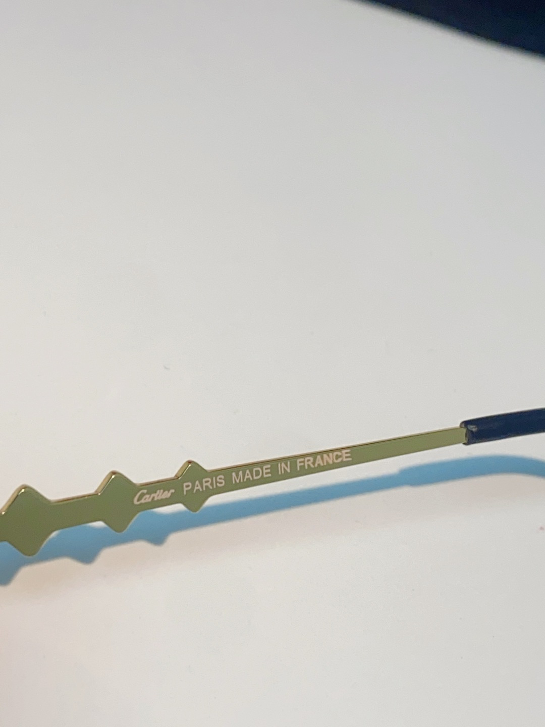 Cartier卡地亚 2026新春款复古简约方形无边框男士大脸墨镜斯文痞帅防紫外线太阳镜女韩版潮 男女通