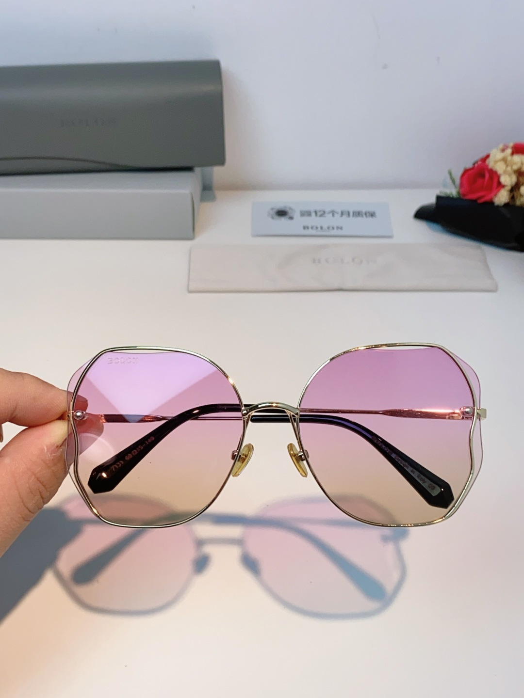 BOLON暴龙眼镜 2026新品太阳镜 蝶形墨镜女偏光镜