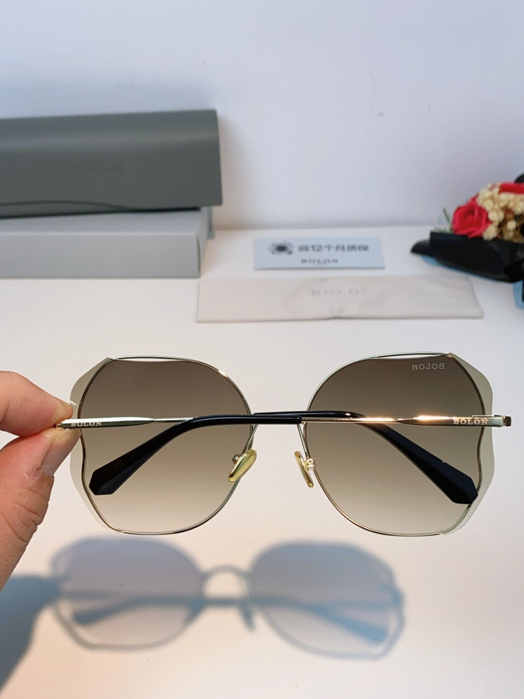 BOLON暴龙眼镜 2026新品太阳镜 蝶形墨镜女偏光镜