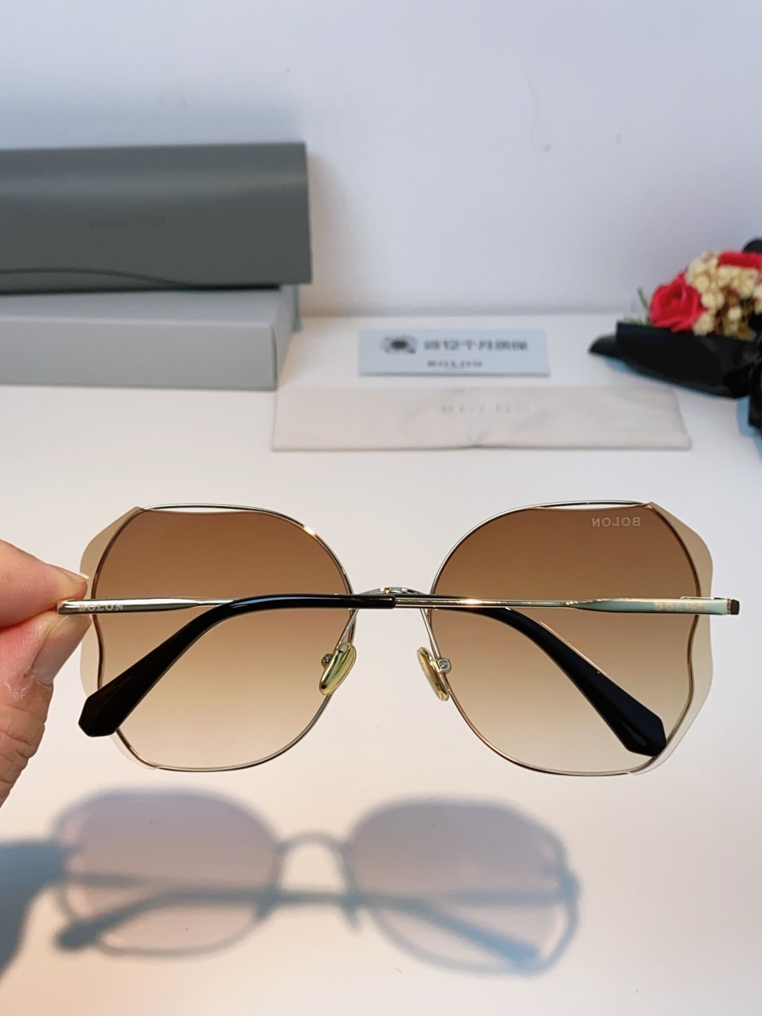 BOLON暴龙眼镜 2026新品太阳镜 蝶形墨镜女偏光镜