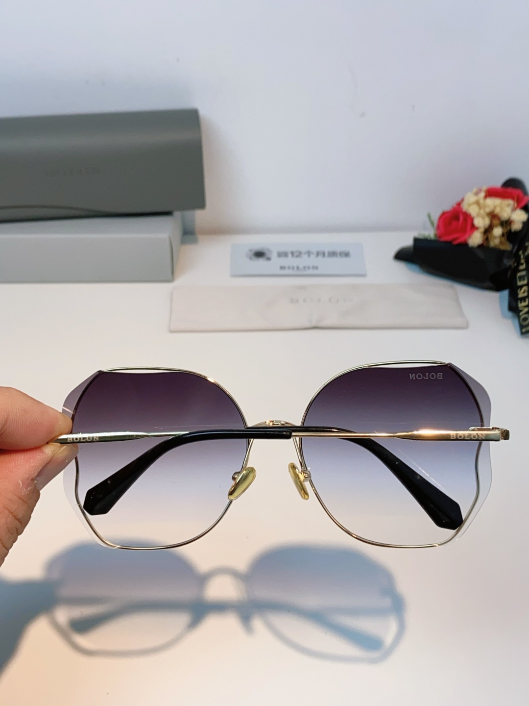 BOLON暴龙眼镜 2026新品太阳镜 蝶形墨镜女偏光镜